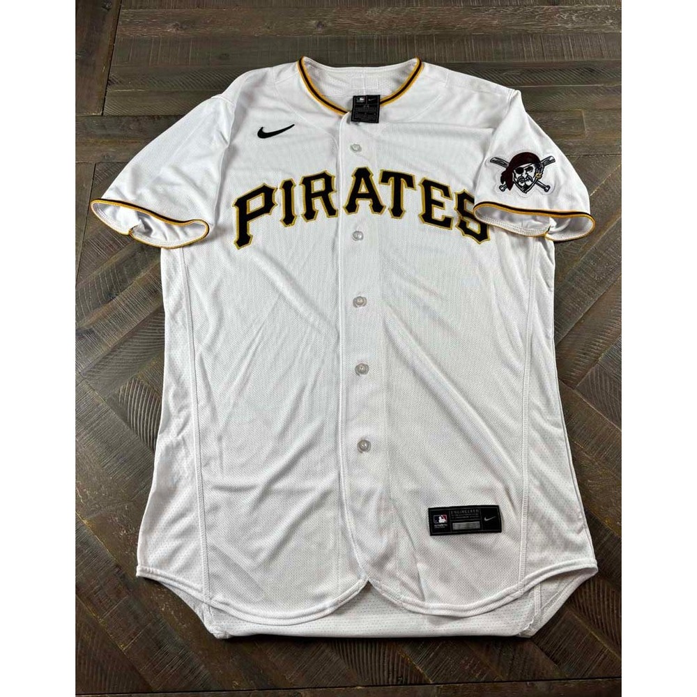 Nike Pittsburgh Pirates MLB Authentic Collection Jersey Mens Size 44 Large NEW
